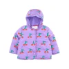 Discount All-over Cherry padded anorak Kids Clothing