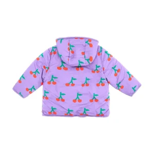 Discount All-over Cherry padded anorak Kids Clothing