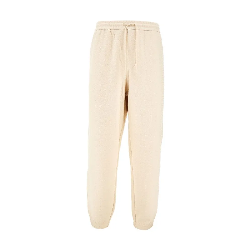 allover_lettering_jacquar_0.webp Fashion All-over lettering jacquard jersey sweatpants Pants And Shorts