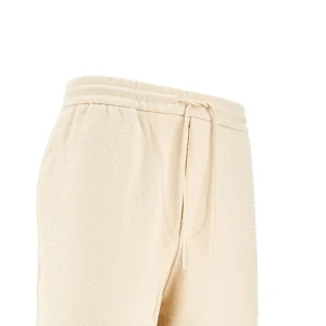 Fashion All-over lettering jacquard jersey sweatpants Pants And Shorts