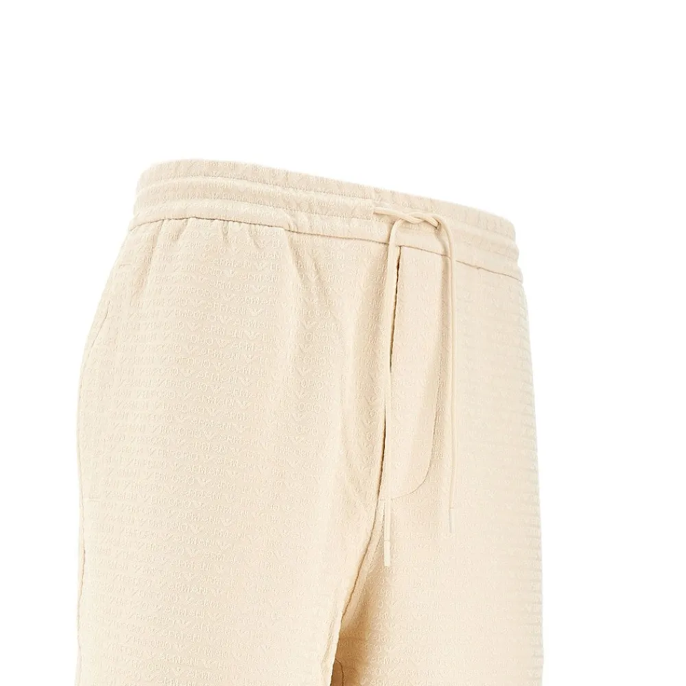 allover_lettering_jacquar_1.webp Fashion All-over lettering jacquard jersey sweatpants Pants And Shorts