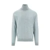 Best All-over logo jacquard wool turtleneck sweate Knitwear