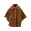 Sale Alpaca and cashmere fur cape Outerwear