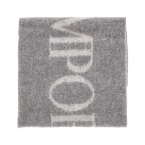 Hot Alpaca-blend scarf with logo Scarves