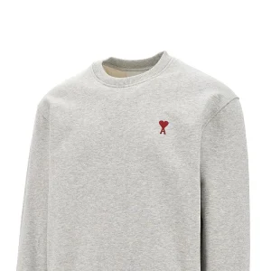 Clearance de Coeur embroidery crewneck sweatshirt Sweatshirts