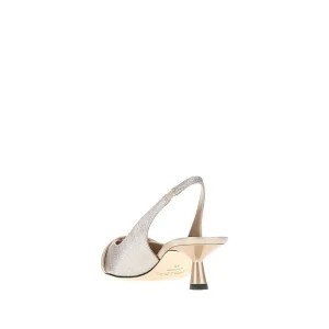 Discount Amita' glittered fabric slingback pumps Heeled Shoes