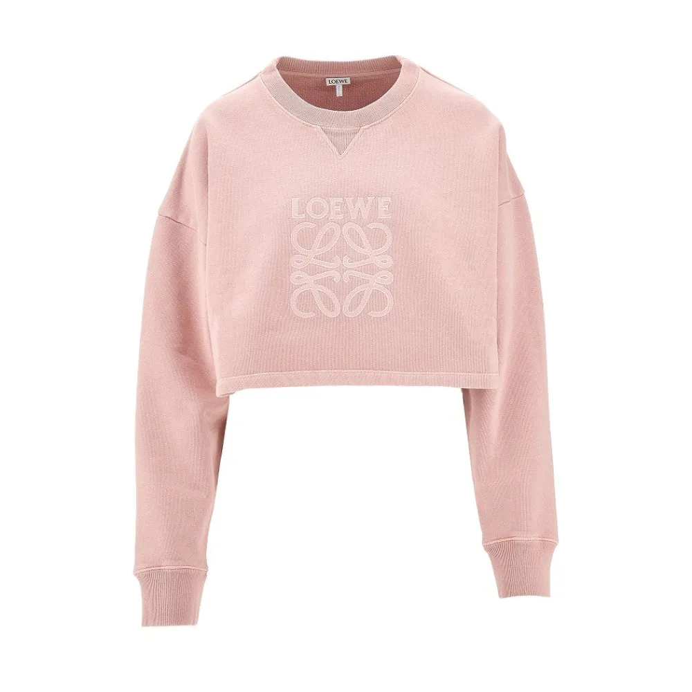 anagram_embroidery_croppe_0.webp Fashion Anagram embroidery cropped sweatshirt Sweatshirts
