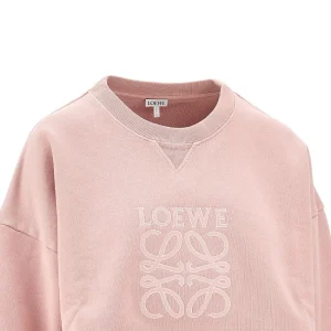Fashion Anagram embroidery cropped sweatshirt Sweatshirts