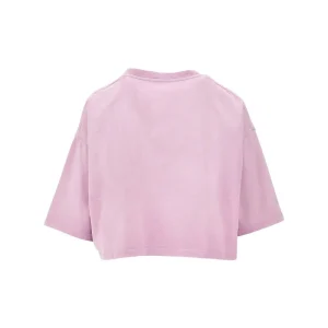 Clearance Anagram embroidery cropped T-shirt Tops