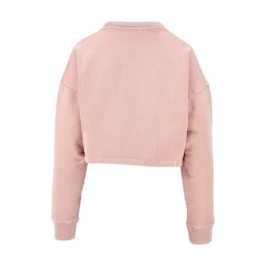 Fashion Anagram embroidery cropped sweatshirt Sweatshirts
