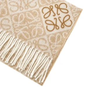 Outlet Anagram wool and cashmere scarf Scarves