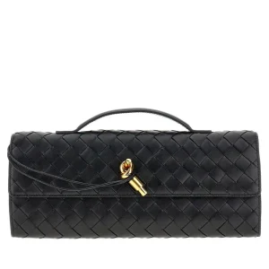 Fashion Andiamo' nappa leather clutch Top-Handle Bags | Clutches