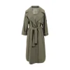 New Anti-drop twill oversized trench coat Outerwear