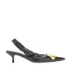 Fashion Arena leather 'Monaco' slingback pumps Heeled Shoes