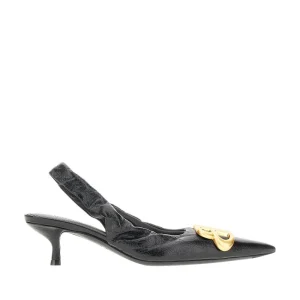 Fashion Arena leather 'Monaco' slingback pumps Heeled Shoes