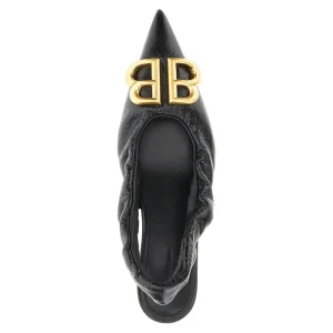 Fashion Arena leather 'Monaco' slingback pumps Heeled Shoes