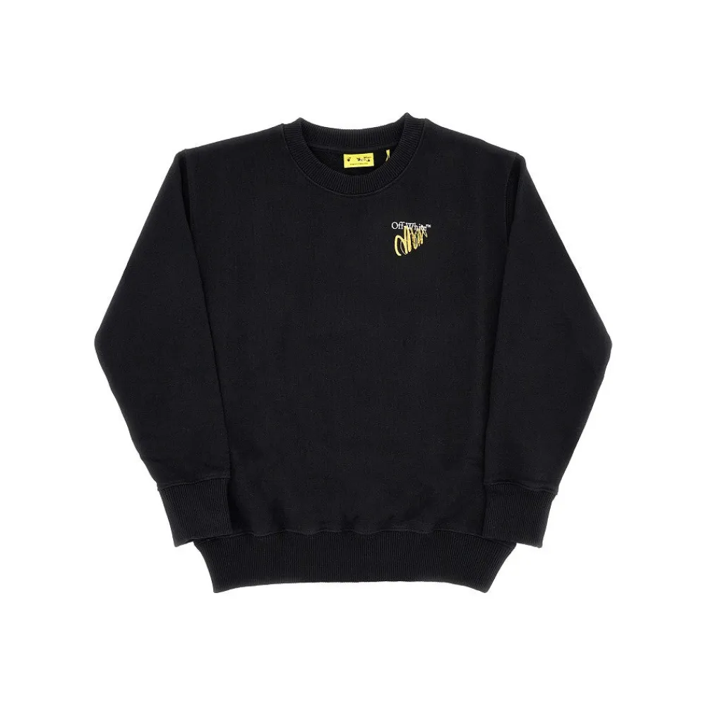 arrow_sketch_print_crewne_0.webp Outlet Arrow Sketch print crewneck sweatshirt Kids/BOY Clothing