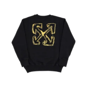 Outlet Arrow Sketch print crewneck sweatshirt Kids/BOY Clothing