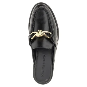 Fashion Astaire' leather sabot Flat Shoes