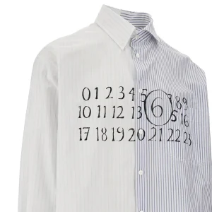 Sale Asymmetric 'Numeric' shirt Shirts