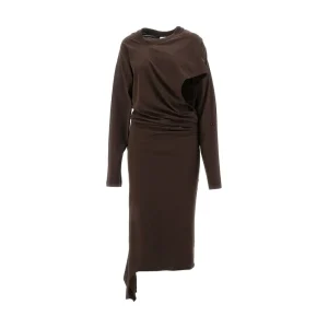 Hot Asymmetrical midi jersey dress Dresses