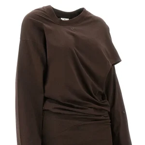 Hot Asymmetrical midi jersey dress Dresses