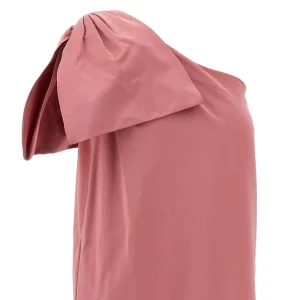 New Asymmetrical mini dress with bow Dresses