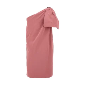 New Asymmetrical mini dress with bow Dresses