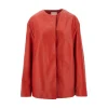 Online Atalia' leather coat Outerwear