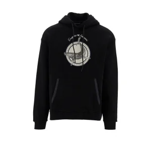 Outlet Atlantic' patch hoodie Sweatshirts