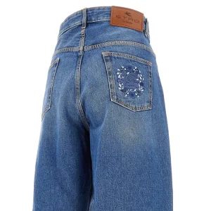 Best Baggy Fit jeans with logo embroidery Jeans