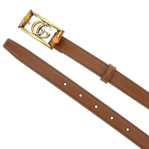 Hot Bamboo Double G buckle belt Belts