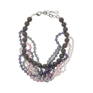 Hot Beads multi-yarn necklace Jewelry And Watches