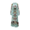 Discount Beauty Bouquet georgette maxi dress Dresses
