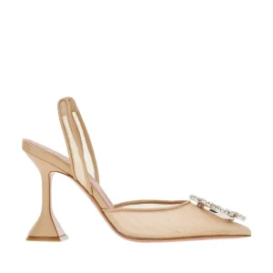 Discount Begum Sling' mesh slingback pumps Heeled Shoes