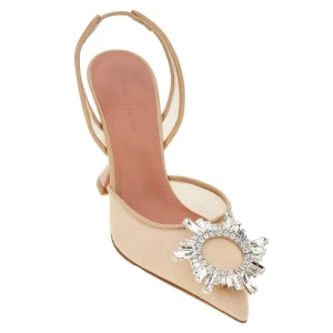 Discount Begum Sling' mesh slingback pumps Heeled Shoes