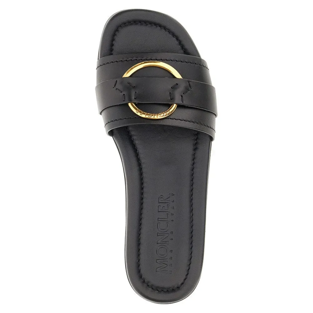 bell_leather_slides_3.webp Online Bell' leather slides Sandals