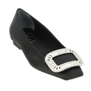 Hot Belle Vivier' satin ballet flats Flat Shoes