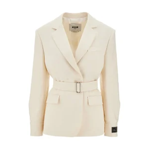 Fashion Belted canvas jacket Jackets