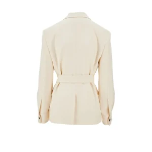 Fashion Belted canvas jacket Jackets