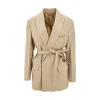 Hot Belted tailored jacket Jackets