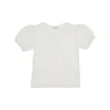 Best Better Cotton T-shirt with crochet sleeves Kids Clothing