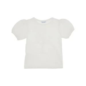 Best Better Cotton T-shirt with crochet sleeves Kids Clothing