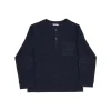 New Better Cotton T-shirt with buttoned neckline Kids/BOY Clothing