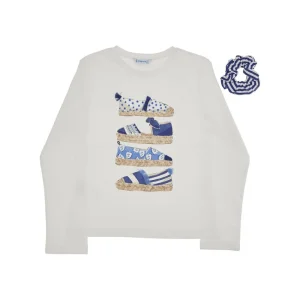 Online Better Cotton T-shirt with scrunchie Kids Clothing