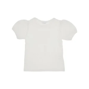 Best Better Cotton T-shirt with crochet sleeves Kids Clothing