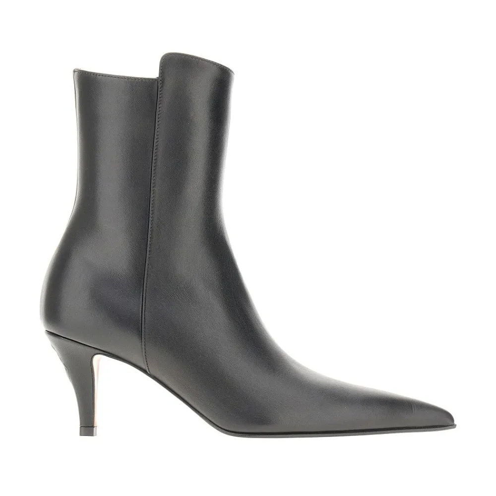 birdee_leather_booties_0.webp Clearance Birdee' leather booties Heeled Shoes