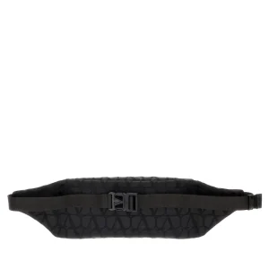 Fashion Black Iconographe' nylon beltbag Belt Bags