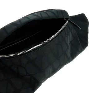 Fashion Black Iconographe' nylon beltbag Belt Bags