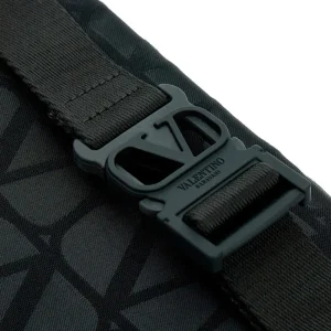 Fashion Black Iconographe' nylon beltbag Belt Bags